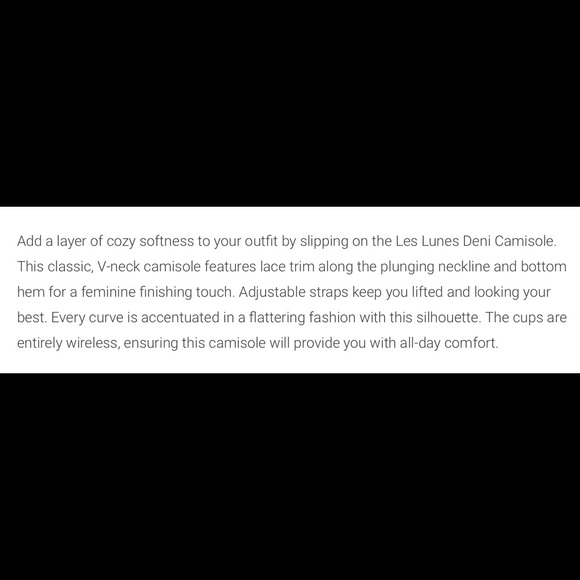 Soft as Silk Deni Camisole in Bare - Picture 3 of 5